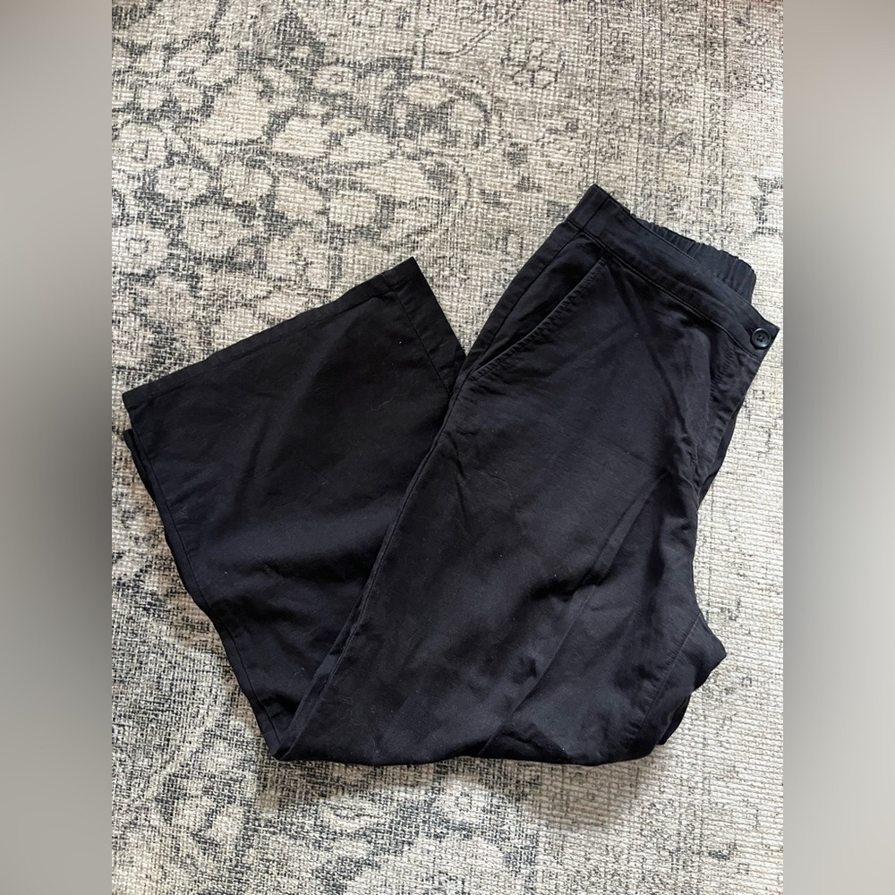 Worn once Eileen fisher cropped summer pants
